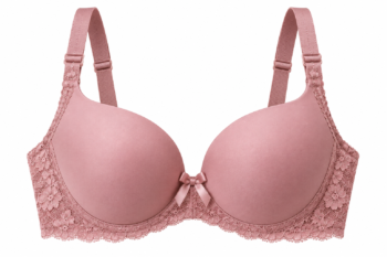 ShePoppy Blush Pink Lace Padded Bra